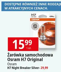 E.Leclerc Żarowka h7 night breaker Osram oferta