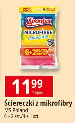 E.Leclerc Ściereczki z mikrofibry Spontex oferta