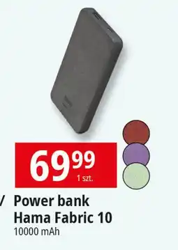 E.Leclerc Powerbank fabric 10 10000mah Hama oferta