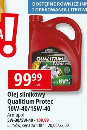 E.Leclerc Olej silnikowy 10w-40 Qualitium Protec oferta