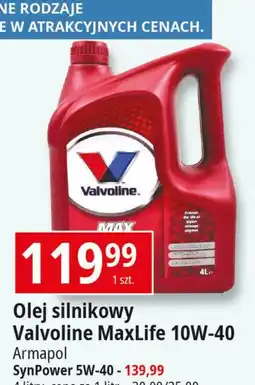 E.Leclerc Olej max life 10w-40 Valvoline oferta