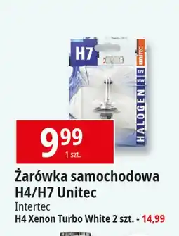 E.Leclerc Żarówki h4 xenon turbo white Unitec oferta