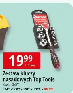 E.Leclerc Klucze nasadowe 1/4 Top Tools oferta