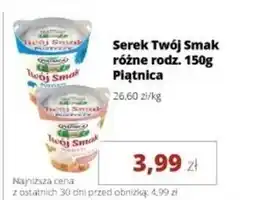 Torimpex Piątnica Twój Smak Serek śmietankowy puszysty z chrzanem 150 g oferta