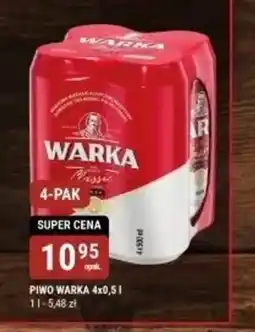 bi1 Warka Classic Piwo jasne 4 x 500 ml oferta