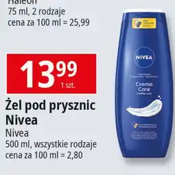 E.Leclerc Żel pod prysznic Nivea Creme Care oferta