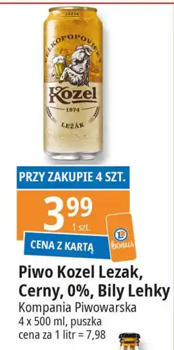 E.Leclerc Piwo Kozel Cerny oferta