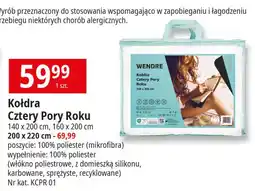 E.Leclerc Kołdra cztery pory roku 220 x 200 cm Wendre oferta