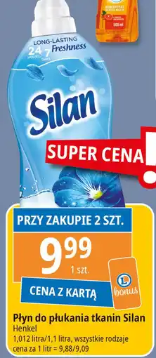 E.Leclerc Płyn do płukania fresh sky Silan Classic oferta