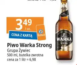 E.Leclerc Piwo Warka Strong oferta