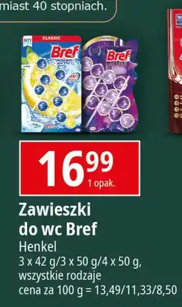 E.Leclerc Kostka do wc 4 function lemon Bref Power Aktiv oferta