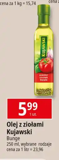 E.Leclerc Olej pomidor czosnek bazylia Kujawski Ze Smakiem oferta