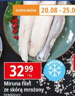 E.Leclerc Filet z miruny ze skórą oferta