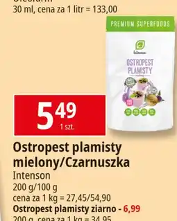 E.Leclerc Ostropest plamisty ziarno Intenson oferta