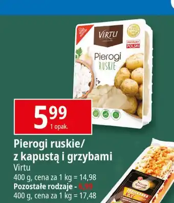 E.Leclerc Pierogi z mięsem Virtu oferta