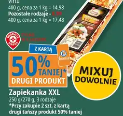 E.Leclerc Zapiekanka xxl z kurczakiem Wiodąca Marka Nasze Specjały oferta