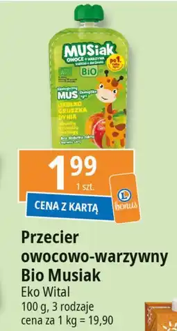 E.Leclerc Mus jabłko gruszka dynia Musiak oferta