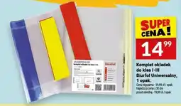 Twój Market Komplet okładek do klas I-III Biurfol Uniwersalny oferta