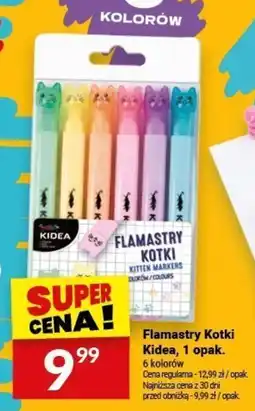 Flamastry Kotki Kidea 1 opak.