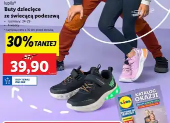 Lidl lupilu Buty dziecięce ze świecącą podeszwą oferta