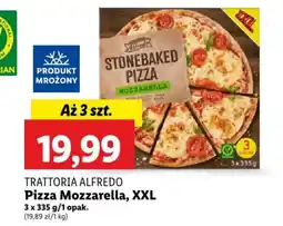 Lidl TRATTORIA ALFREDO Pizza Mozzarella 3x335g oferta