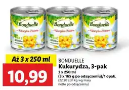 BONDUELLE Kukurydza 3-pak 3x250ml