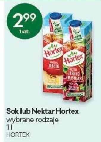 Groszek Sok lub nektar Hortex 1l oferta