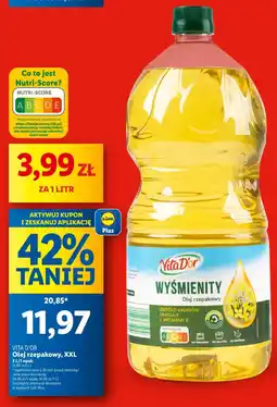 Lidl VITA D'OR Olej rzepakowy 3l oferta