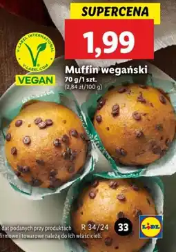 Muffin wegański VEGAN 70 g