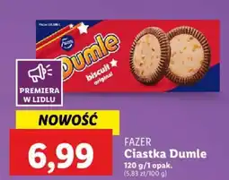 Lidl FAZER Ciastka Dumle 120 g oferta