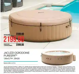 JACUZZI OGRODOWE PURESPAT 1,96 m x 0,71 m