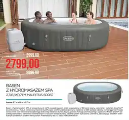 Abra BASEN Z HYDROMASAŻEM SPA MAURITIUS 2,7 m x 1,8 m x 0,71 m oferta