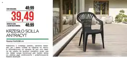 Abra KRZESŁO SCILLA ANTRACYT 54/53/80 cm oferta