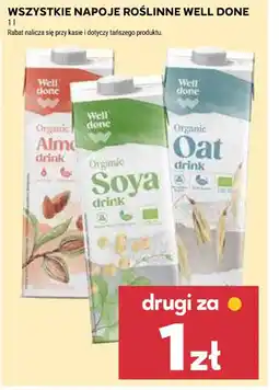 Stokrotka WSZYSTKIE NAPOJE ROŚLINNE WELL DONE 1 l oferta