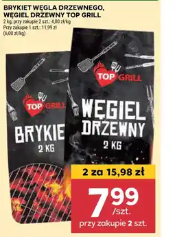 Stokrotka BRYKIET WĘGLA DRZEWNEGO, WĘGIEL DRZEWNY TOP GRILL 2 kg oferta