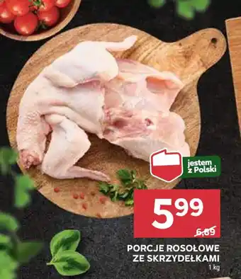 Stokrotka PORCJE ROSOŁOWE ZE SKRZYDEŁKAMI 1 kg oferta