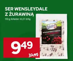 SER WENSLEYDALE Z ŻURAWINĄ 150 g; llchester