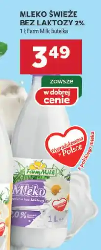 Stokrotka MLEKO ŚWIEŻE BEZ LAKTOZY 2%, 1 l oferta