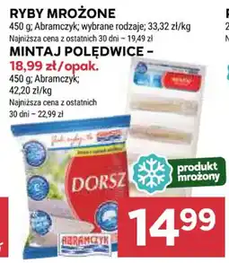 Stokrotka RYBY MROŻONE, 450 g / MINTAJ POLĘDWICE, 450 g oferta