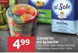 Stokrotka ZAKRĘTKI DO SŁOIKÓW, 10 szt. oferta