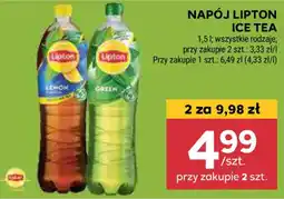 Stokrotka NAPÓJ LIPTON ICE TEA, 1,5 l oferta
