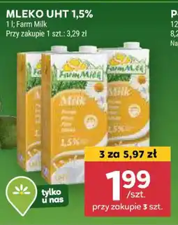 Stokrotka MLEKO UHT 1,5%, 1 l oferta