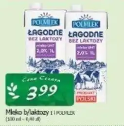 Mleko b/laktozy POLMLEK, 1 l