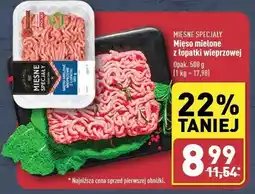 ALDI Mięso mielone z łopatki Mięsne specjały zawsze świeże (aldi) oferta