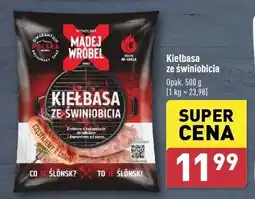ALDI Kiełbasa ze świniobicia Madej & wróbel oferta