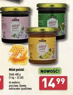 ALDI Miód nektarowo-spadziowy GRANDESSA oferta