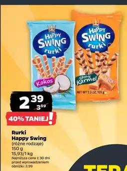 Netto Rurki słony karmel Happy swing oferta