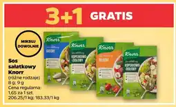 Netto Włoski Knorr sos sałatkowy oferta