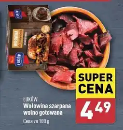 ALDI Wołowina do szarpania Łuków oferta