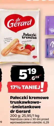 Netto Pałeczki kremowe śmietanka & truskawka Dr gerard oferta